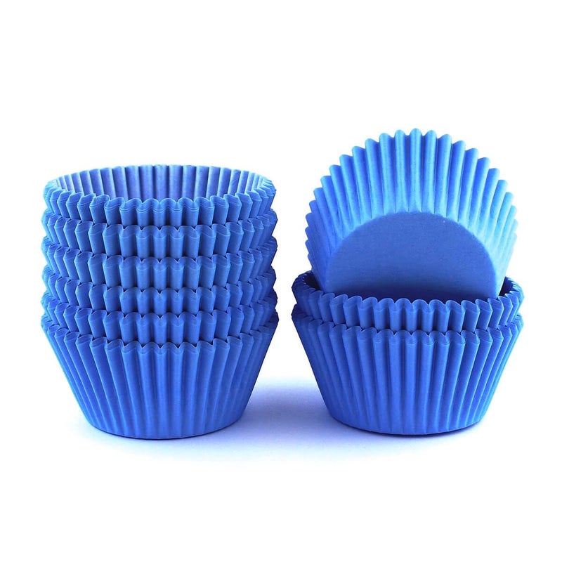 Warm party Warmparty Blue Baking Cups Cupcake Liners Wrappers Paper Muffin Standard Sized 300 Count - Image 2